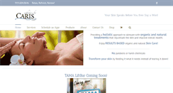 Desktop Screenshot of carisskincare.com
